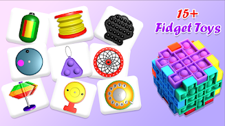 Fidget Toys Set Pop It Bubble screenshot 0