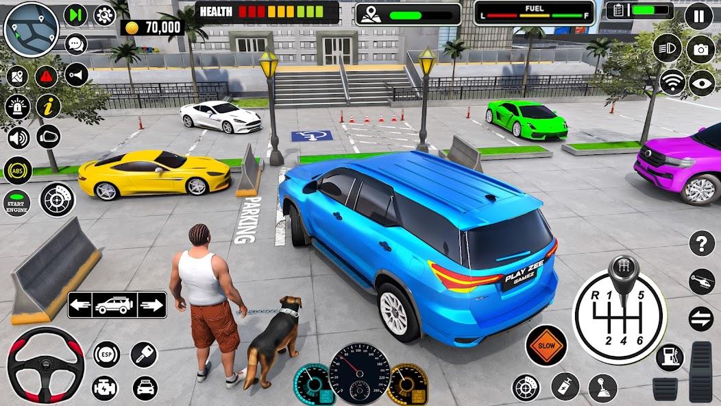 Schermata Parking Car Driving School Sim Mod 0