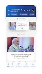 Schermata Narendra Modi App 1