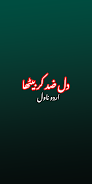 Dil Zid Kar Betha Urdu Novel 스크린샷 0