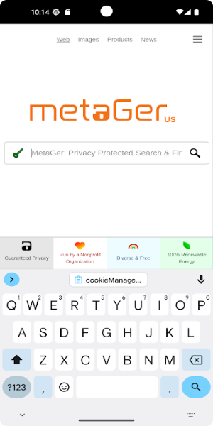 MetaGer Search capture d’écran 0