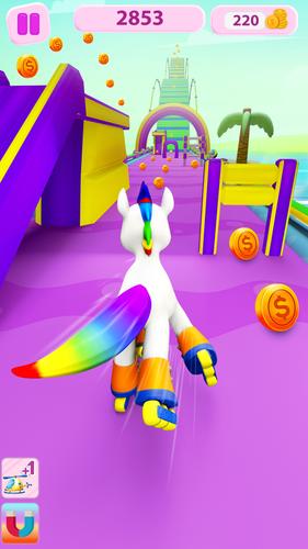 Unicorn Kingdom: Running Games屏幕截圖0