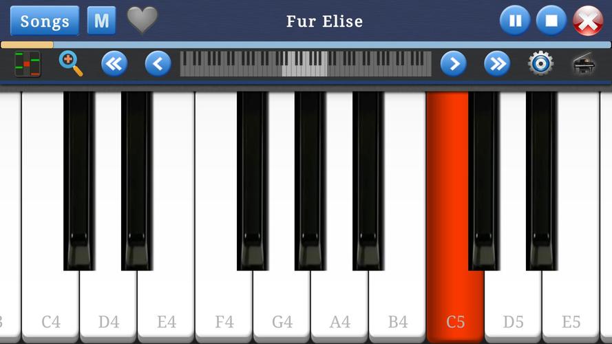 Piano Music & Songs captura de pantalla 1