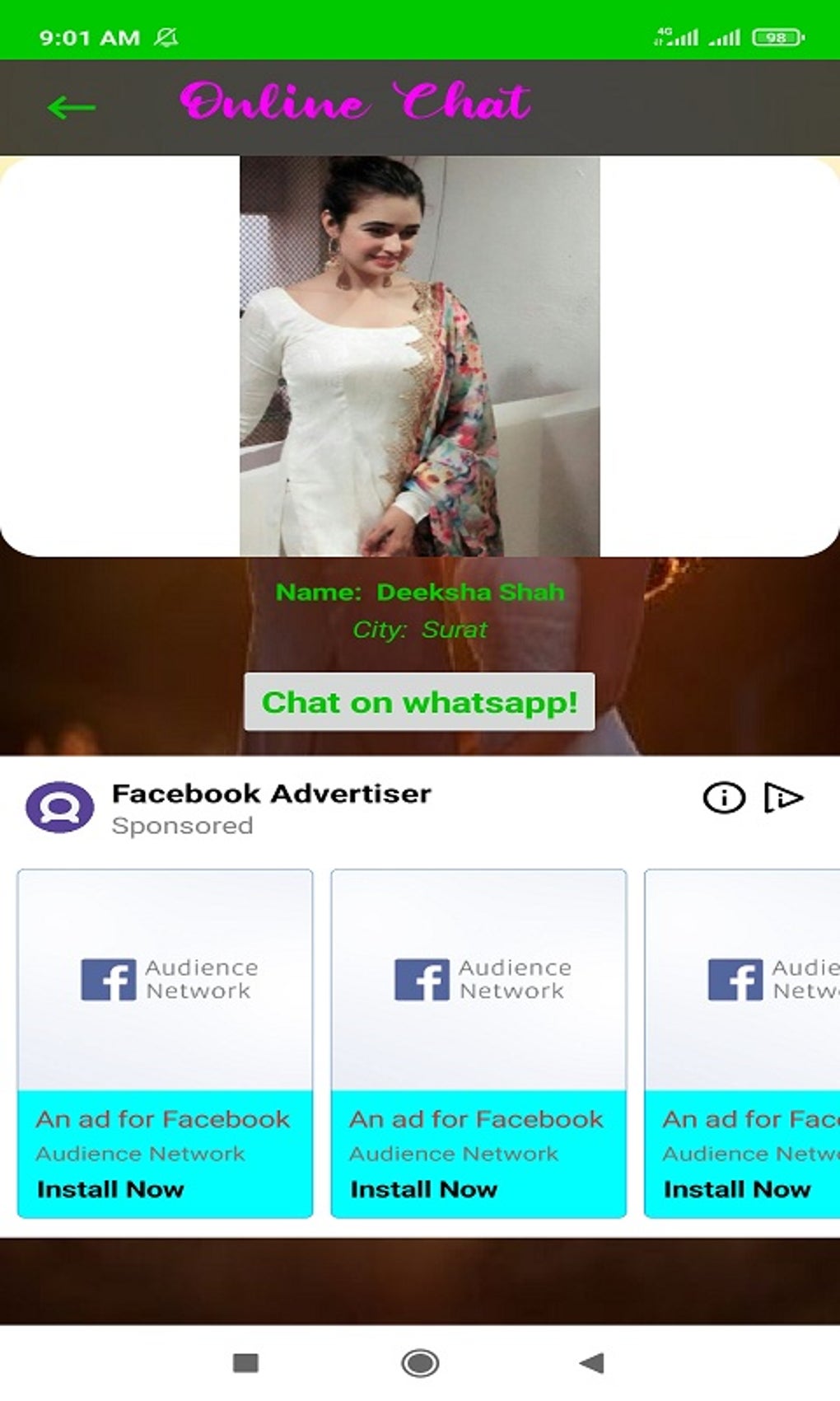 Girls Mobile Number For Video屏幕截圖2