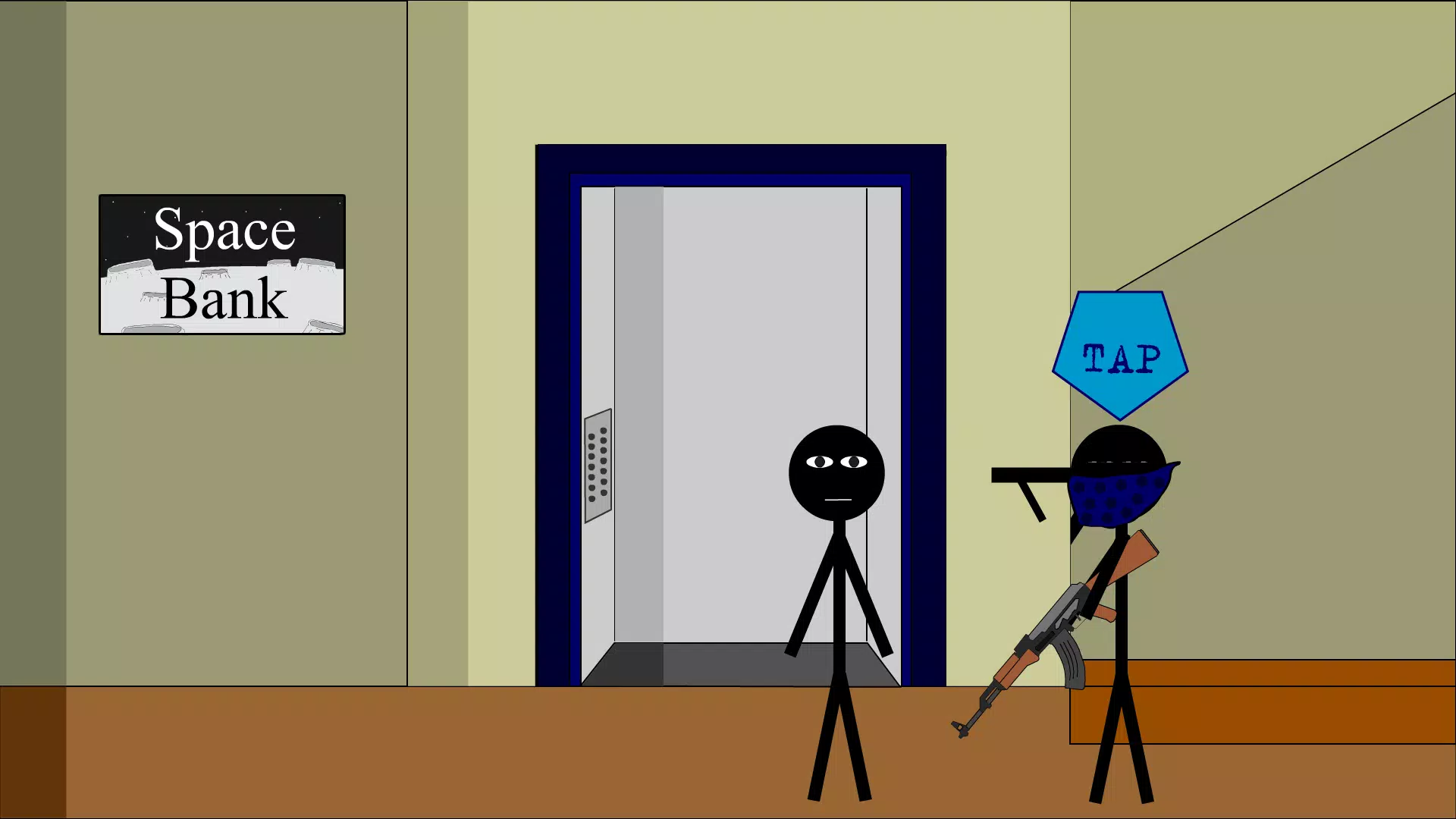 Stickman Escape Lift应用截图第1张