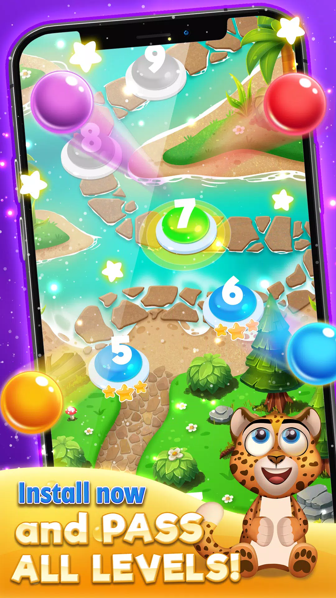 Bubble Pop: Wild Rescueスクリーンショット3