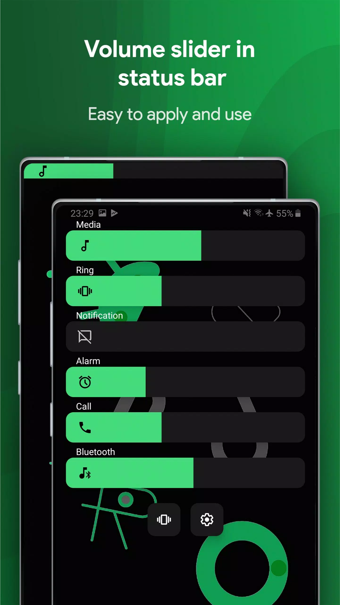 Ultra Volume: Panel de Volumen captura de pantalla 0