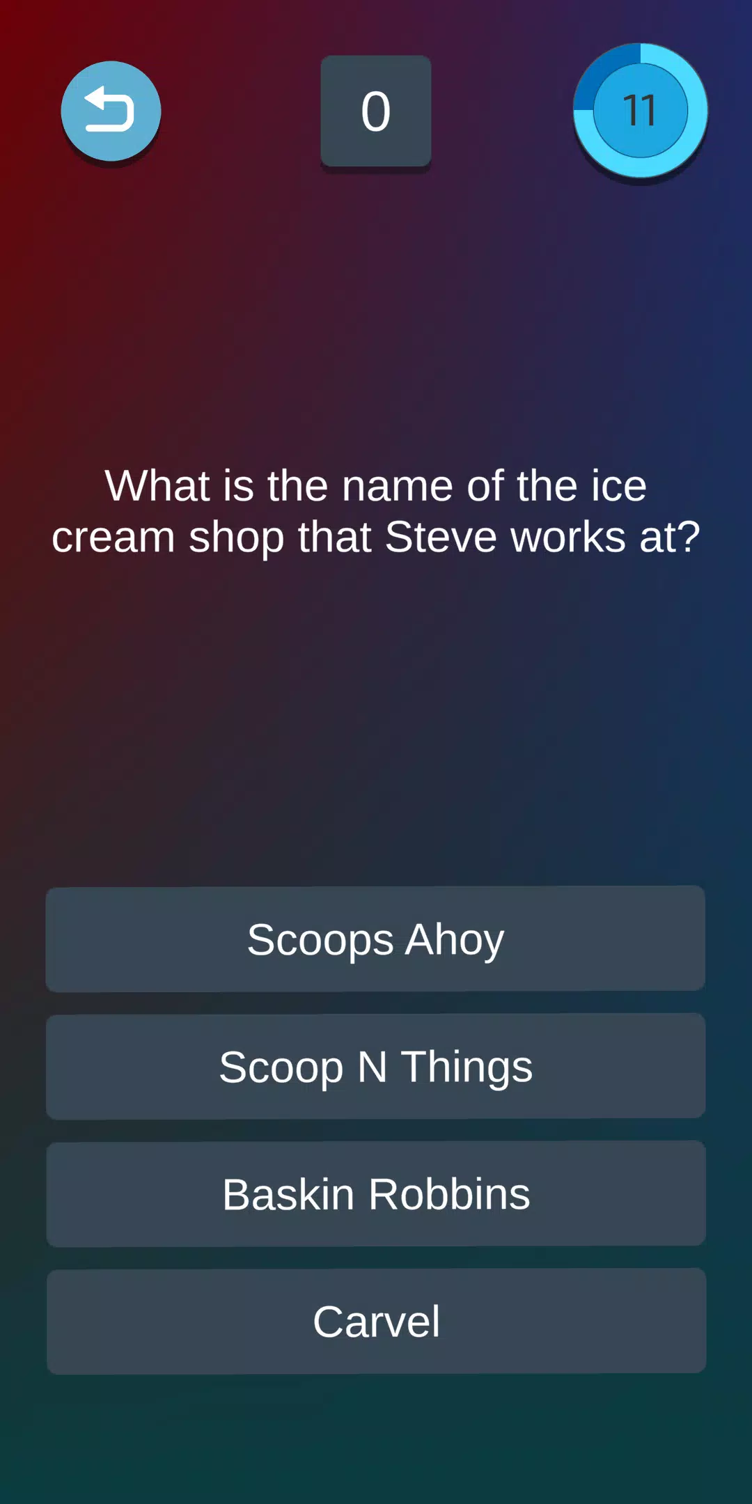 Stranger Things Quizスクリーンショット1