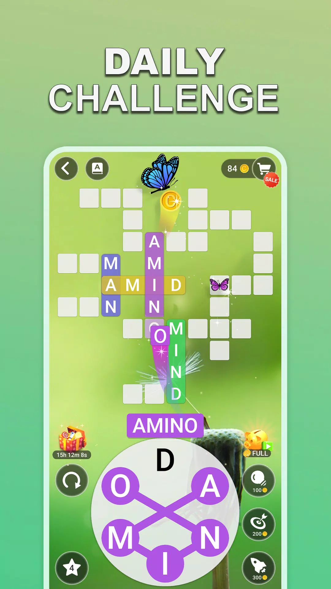 Screenshot Word Rainbow - A crossword game 2