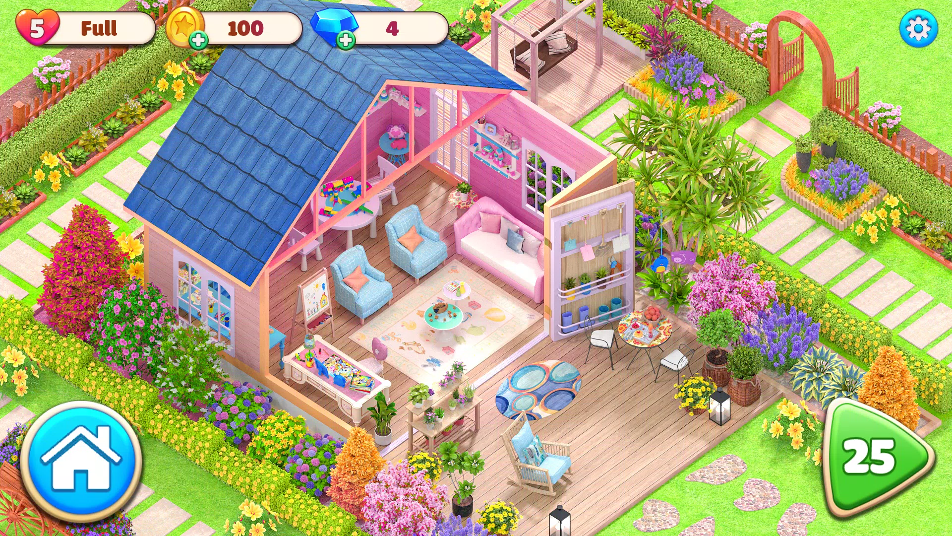 Dream Garden: Makeover Design Screenshot 2