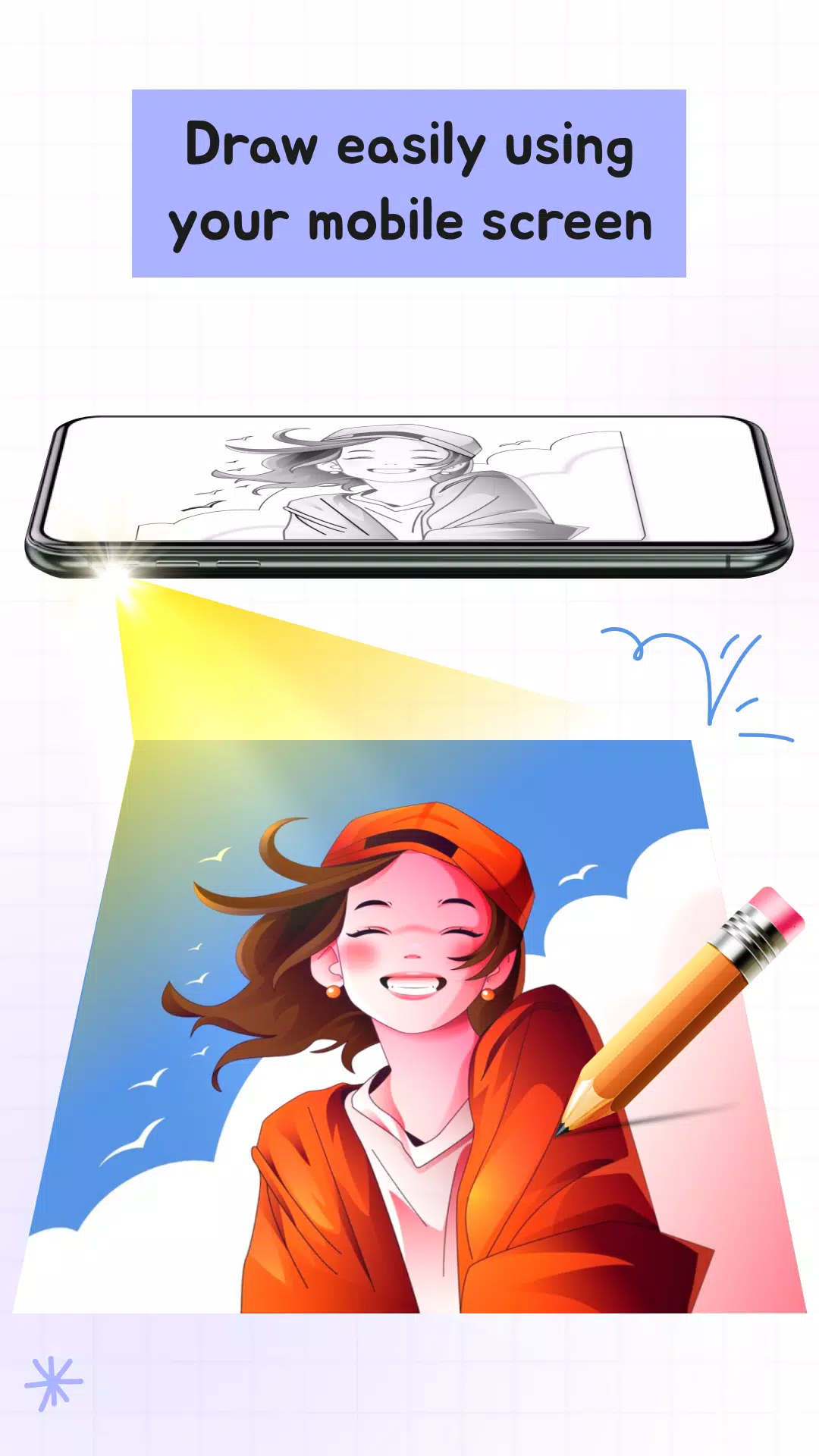 AR Drawing: Anime Sketch Schermafbeelding 1