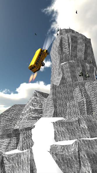 Stunt Truck Jumping Mod Capture d'écran 3