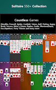 550+ Card Games Solitaire Pack屏幕截圖1