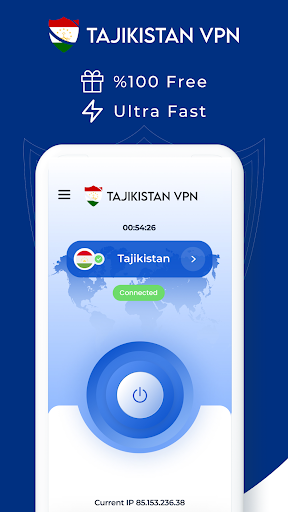 VPN Tajikistan - Get TJ IP屏幕截圖0