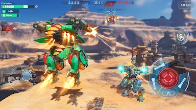 ภาพหน้าจอ War Robots Multiplayer Battles 1