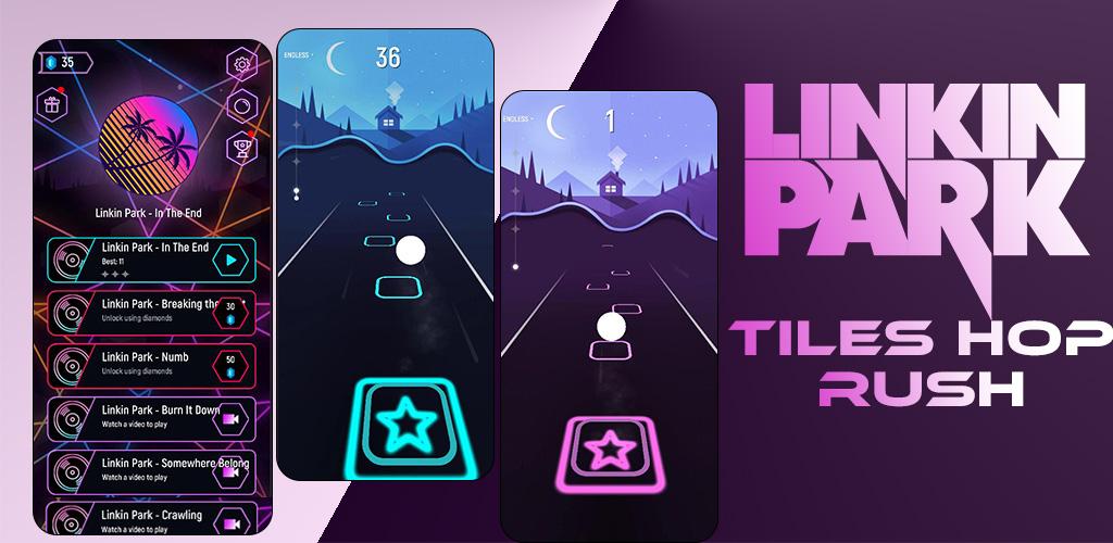 Linkin Park Tiles Rush - Hop capture d’écran 0