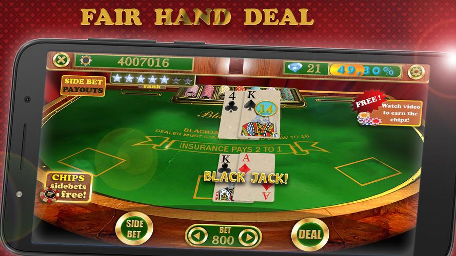 Blackjack 21 Pro ảnh chụp màn hình 0