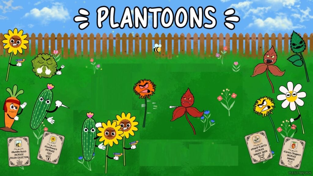 Het zijn geen planten versus zombies, het zijn planten versus onkruid in plantoons!