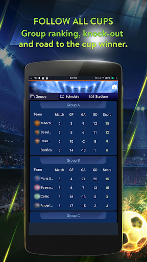 Football 365 Live score ကိုဖန်သားပြင်2