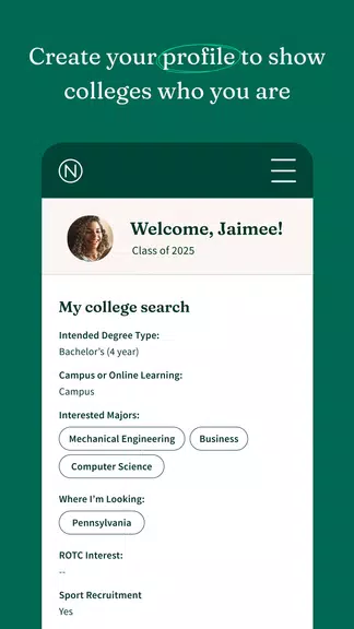 Screenshot Niche: College Search 1