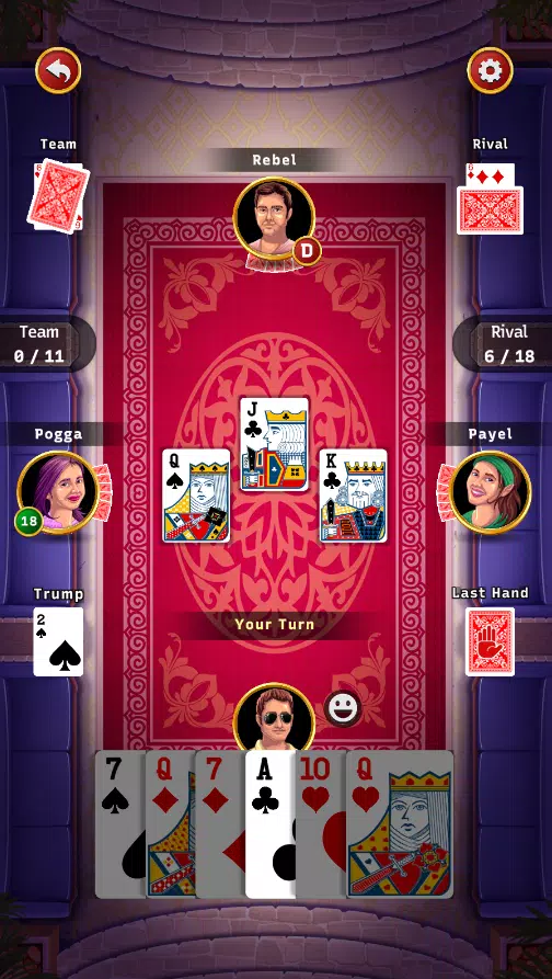 29 King Card Game Offline屏幕截圖3