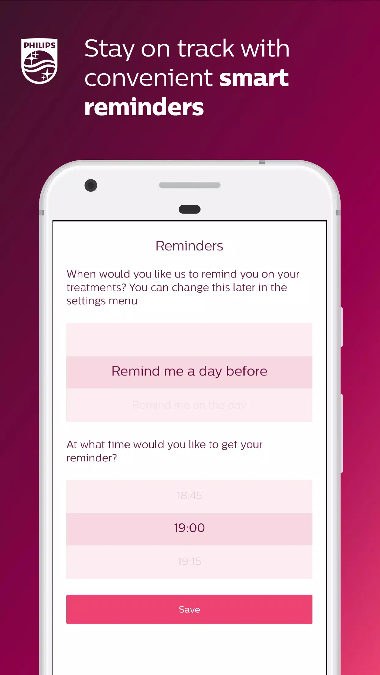 Philips Lumea IPL screenshot 1