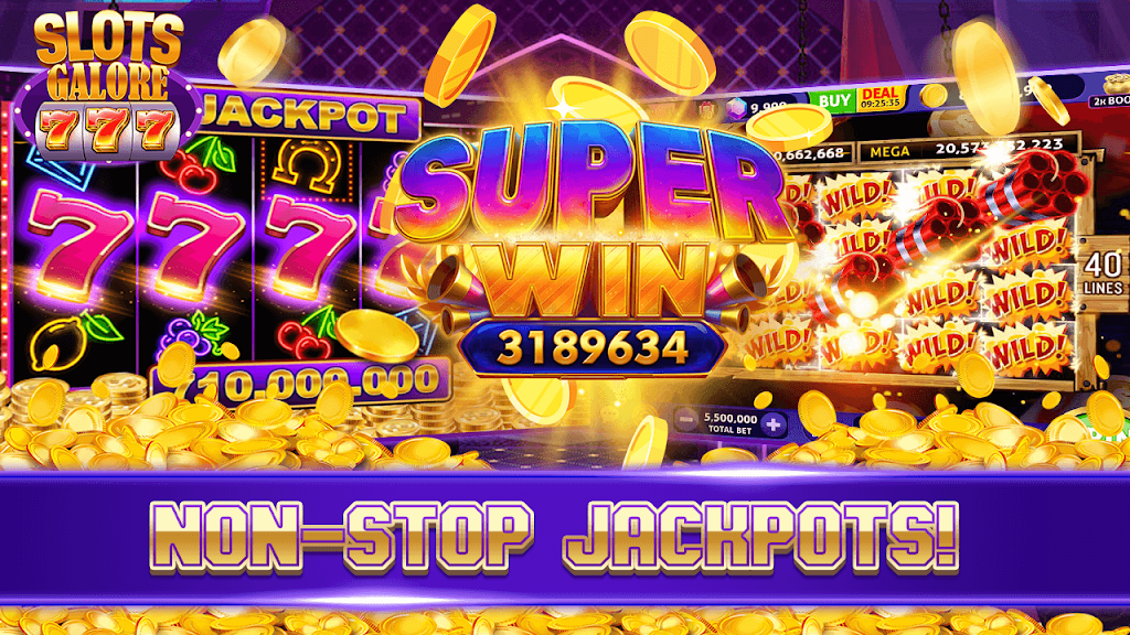 Slots Galore: Exciting Games ảnh chụp màn hình 1