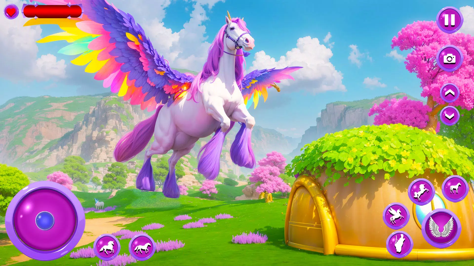 My Unicorn Flying Horse Care Zrzut ekranu 0