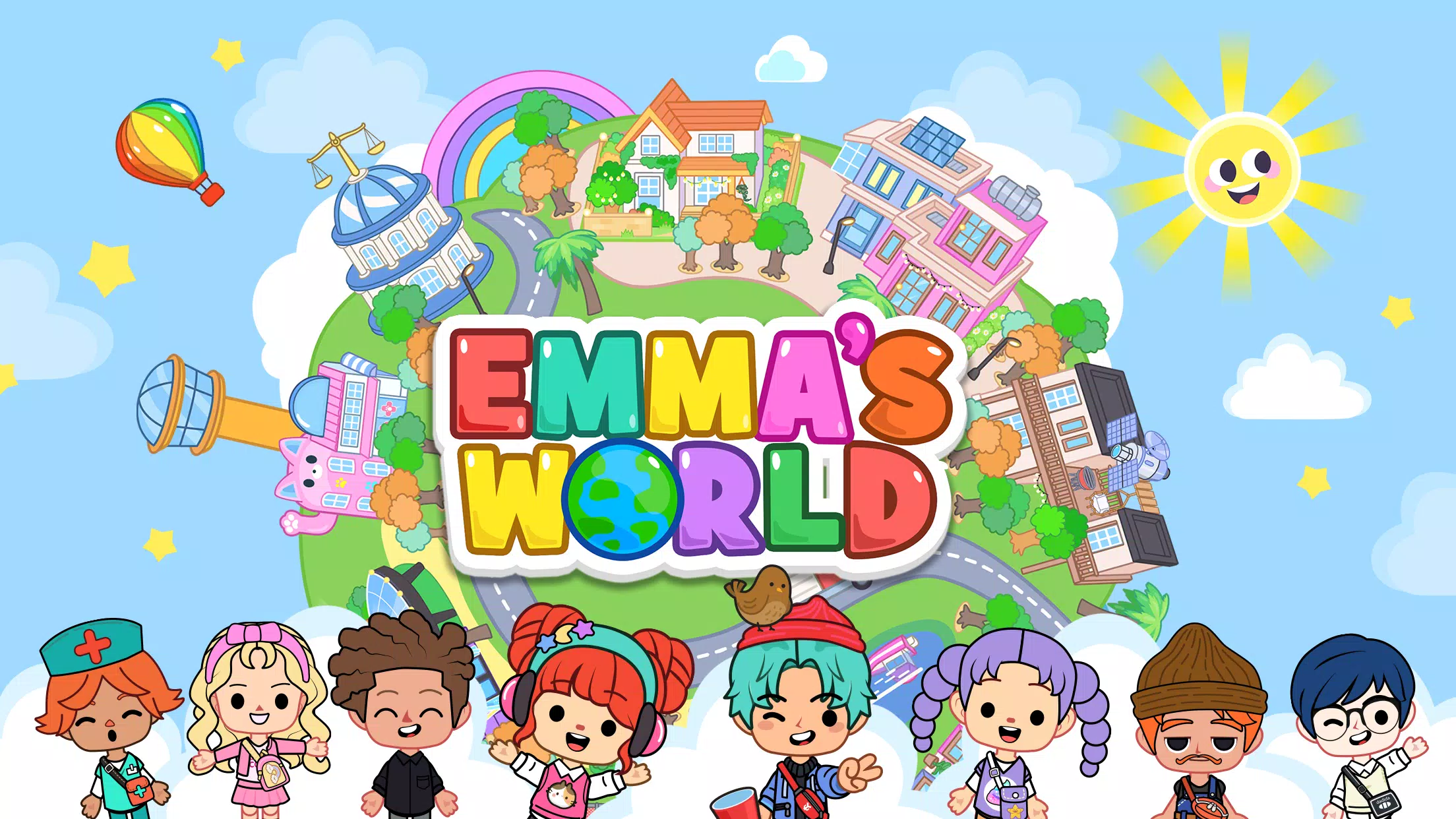 Emma's World - Town & Family Скриншот 0