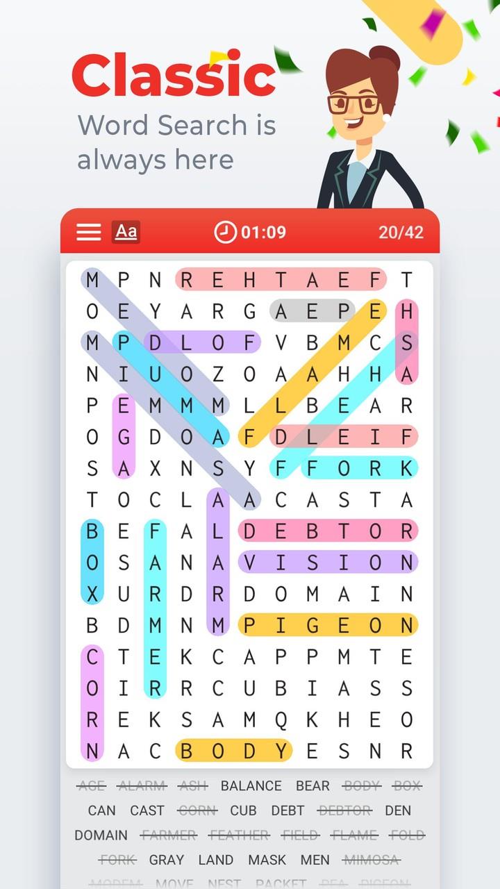 Word Search - Daily Word Gamesスクリーンショット0