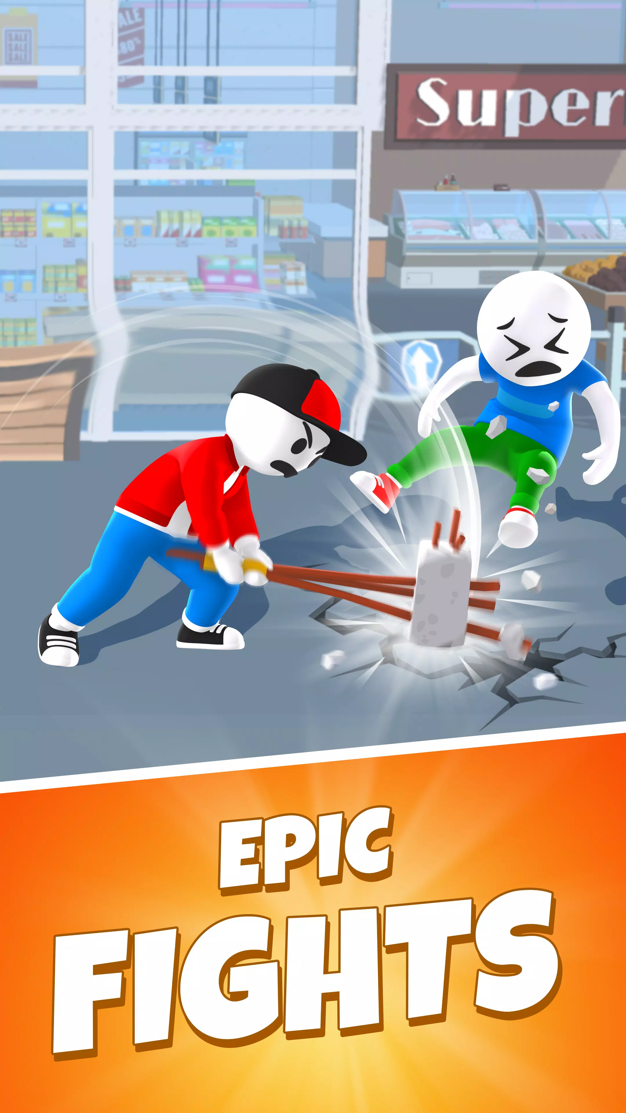 Merge Fighting: Hit Fight Game экрана 0