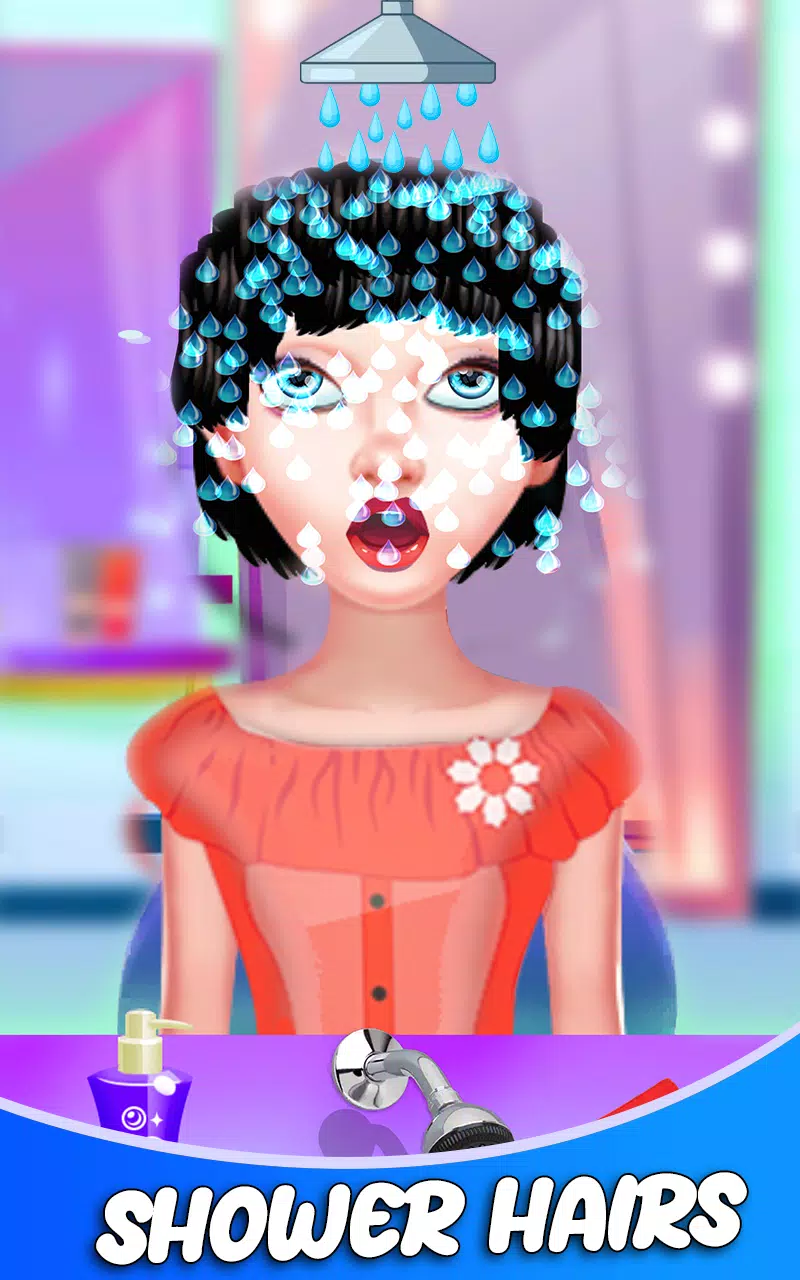 Fashion Girls Hair Salon Games экрана 3