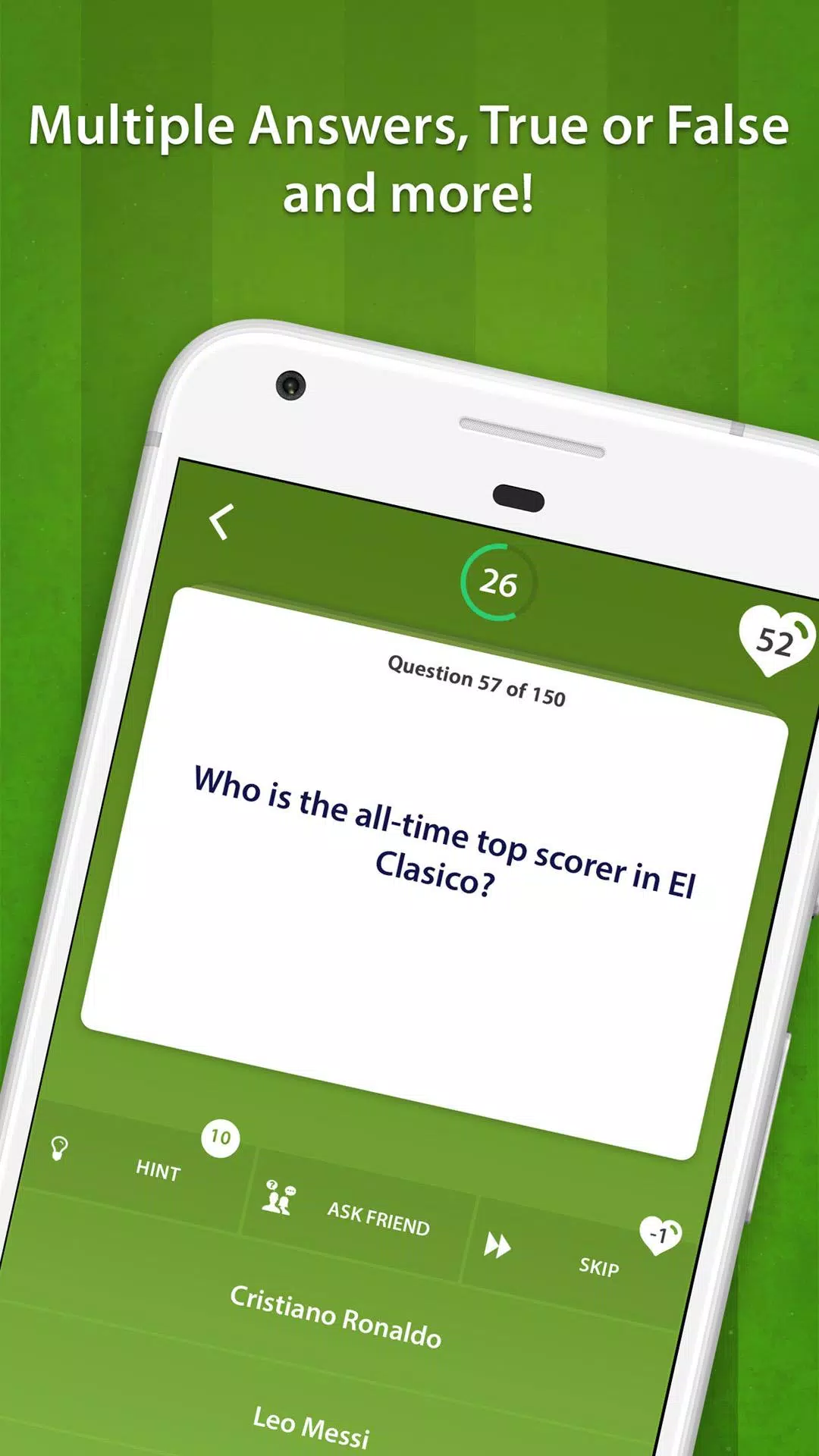 Soccer Quiz: Football Trivia ảnh chụp màn hình 2