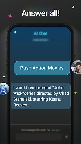 AI ChatBot AI Friend Generator captura de pantalla 0