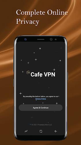 CAFE VPN - Fast Secure VPN App Screenshot 1