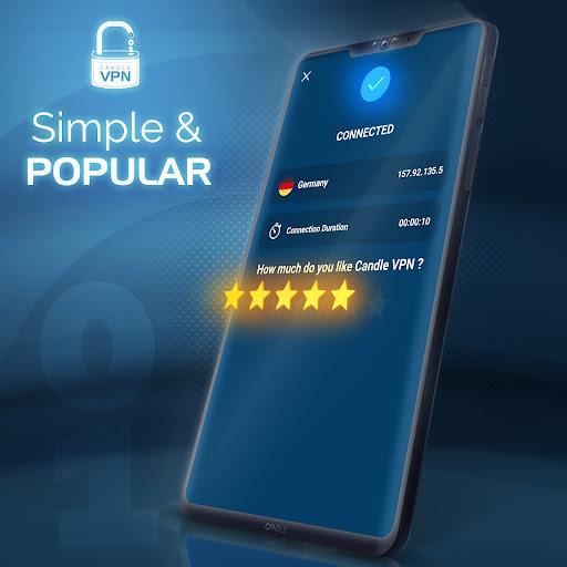 Candle VPN | فیلترشکن پرسرعت 스크린샷 2