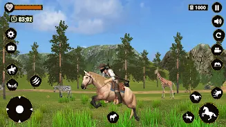 Wild Horse Simulator 3D Games 스크린샷 2