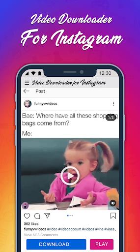 InstaSaver Photo & Video Downloader for Instagram capture d’écran 3