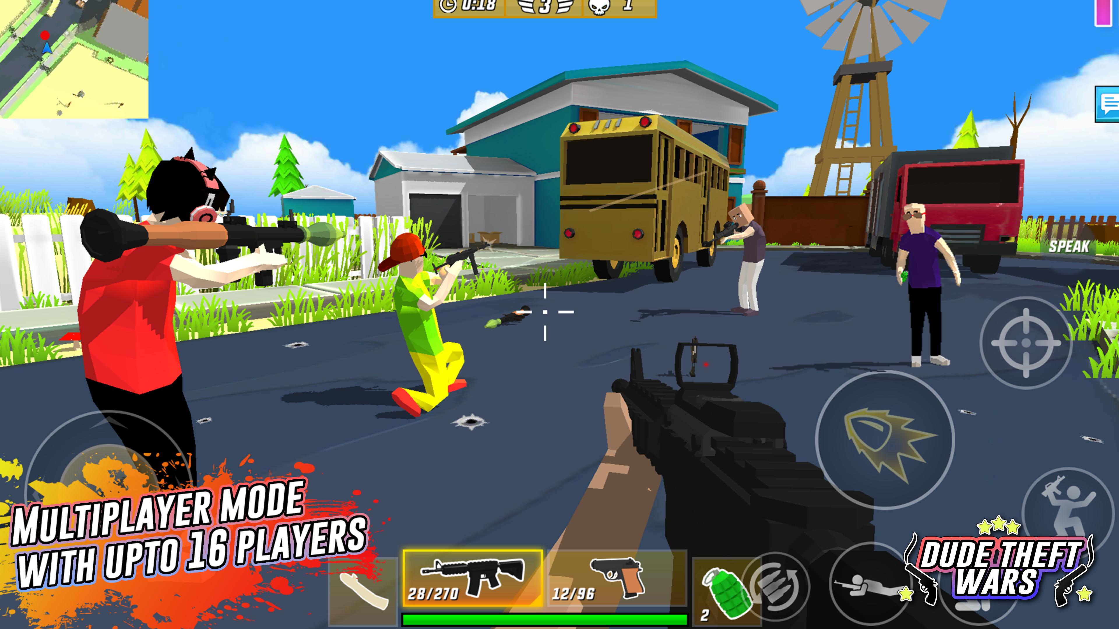 Dude Theft Wars FPS Open world屏幕截圖1