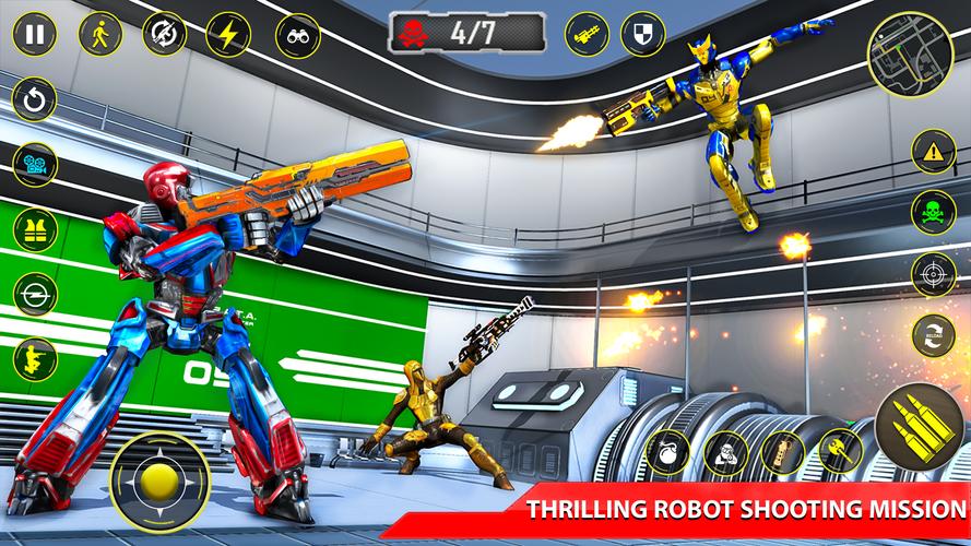 Robot Shooting Game屏幕截圖2