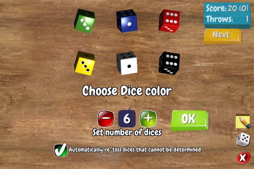 Pocket Dices应用截图第0张