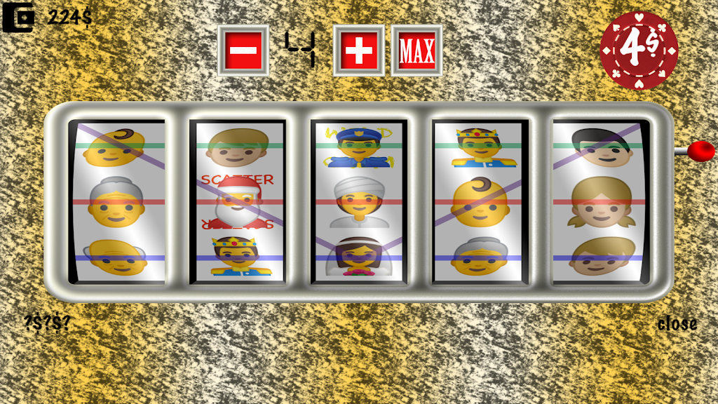 ภาพหน้าจอ Emoji Slots 1