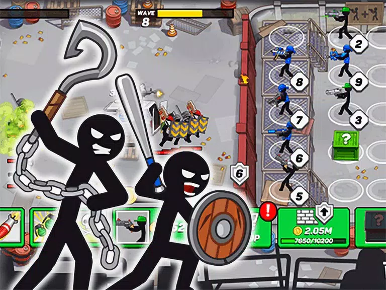 Stickman Defenders: Stick War screenshot 3