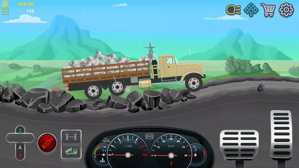 Trucker Real Wheels: Simulator Ảnh chụp màn hình 3