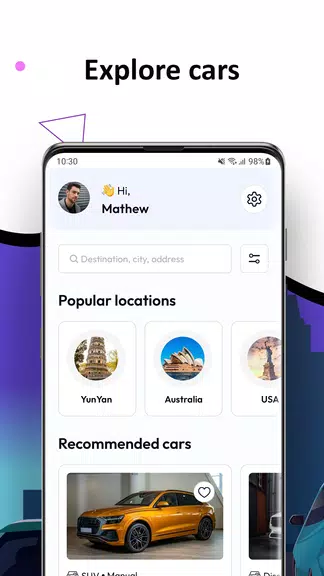 RentALL Cars captura de pantalla 1