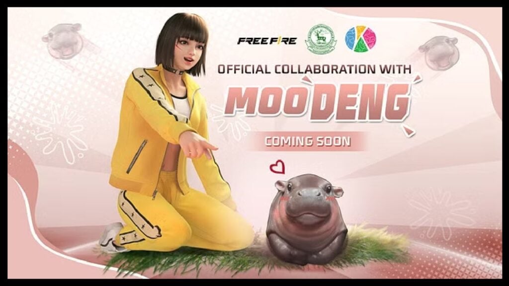 Garena は、ウイルス性のコビトカバの赤ちゃん Moo Deng を間もなく放火します!