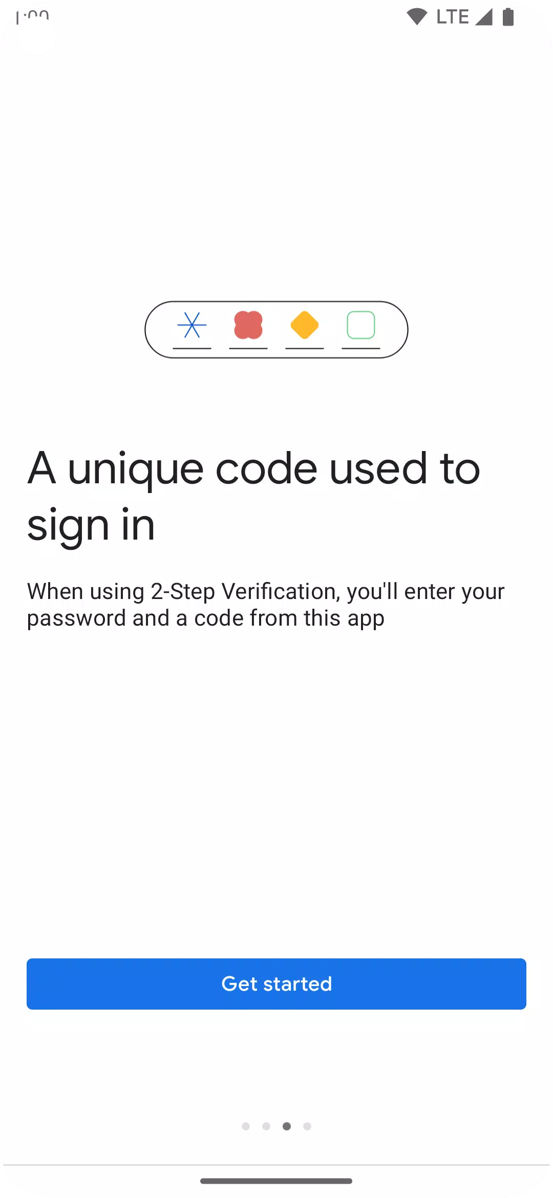 Google Authenticator スクリーンショット 2