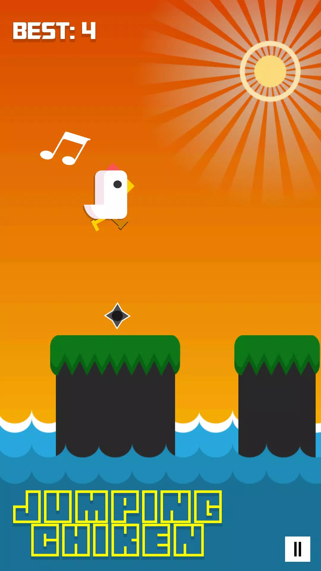 Jumping Chiken Game Zrzut ekranu 2