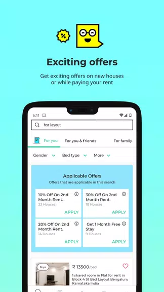 Nestaway-Rent a House/Room/Bed স্ক্রিনশট 0