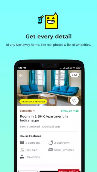 ภาพหน้าจอ Nestaway-Rent a House/Room/Bed 2